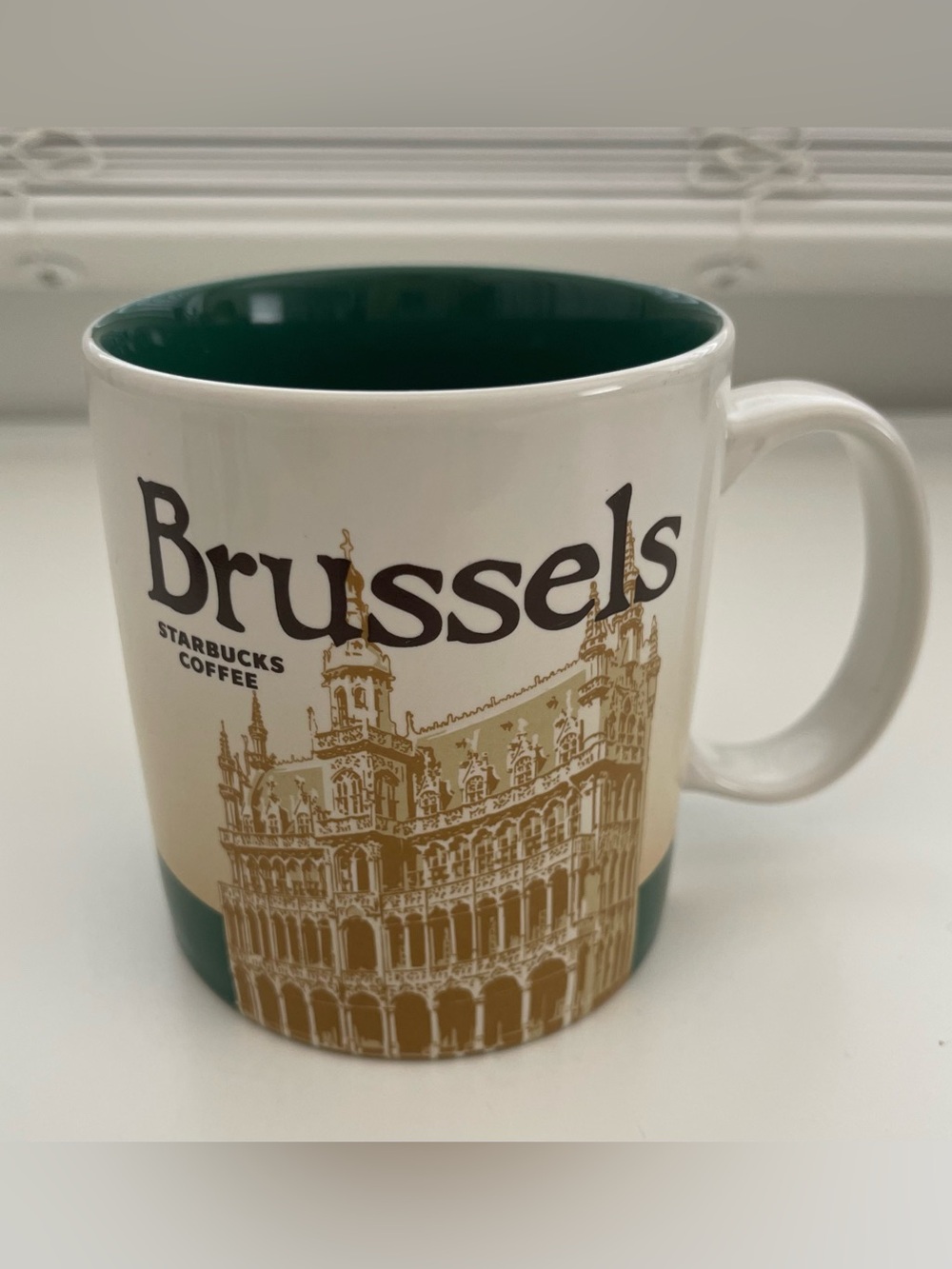 Starbucks Global Icon Collector Series City BRUSSELS Mug 2014
